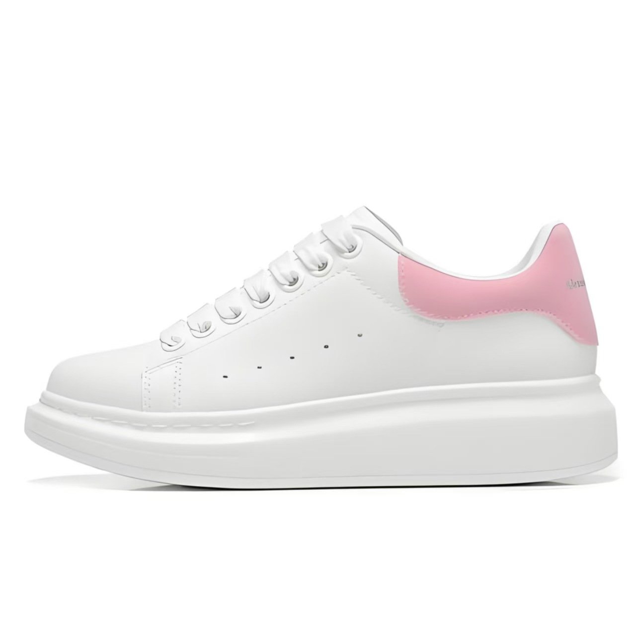 2025 Putian Shoes Mcqueen White Sneakers Pure Original Classic Fashion Couple Sneakers for Men and Women Wear-Resistant Height-Increasing Shoes for Men